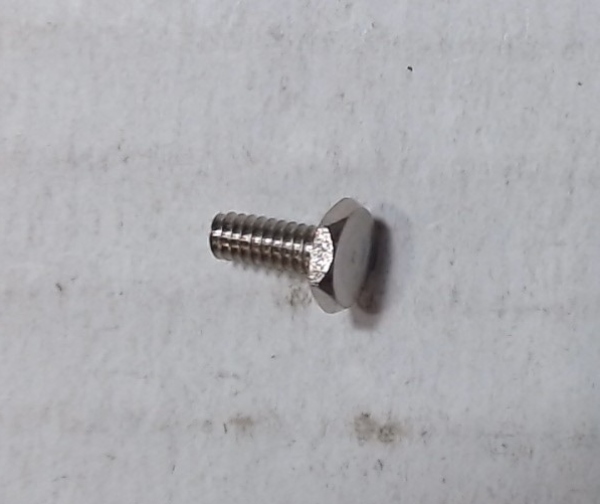 SIDE ROD SCREW / NICKEL / 3-48 x 0.234in L 