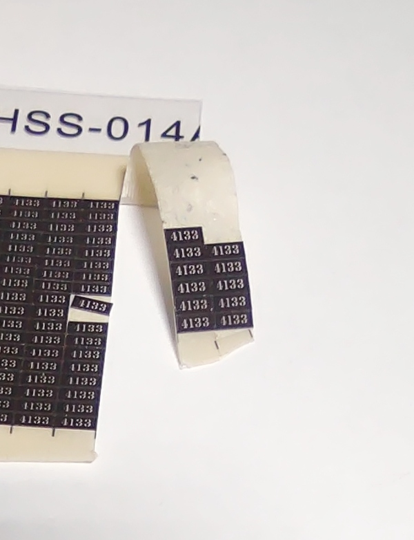 NUMBER BOARD / REAR / #4133 / HO SCALE CAB FORWARD 4-8-8-2