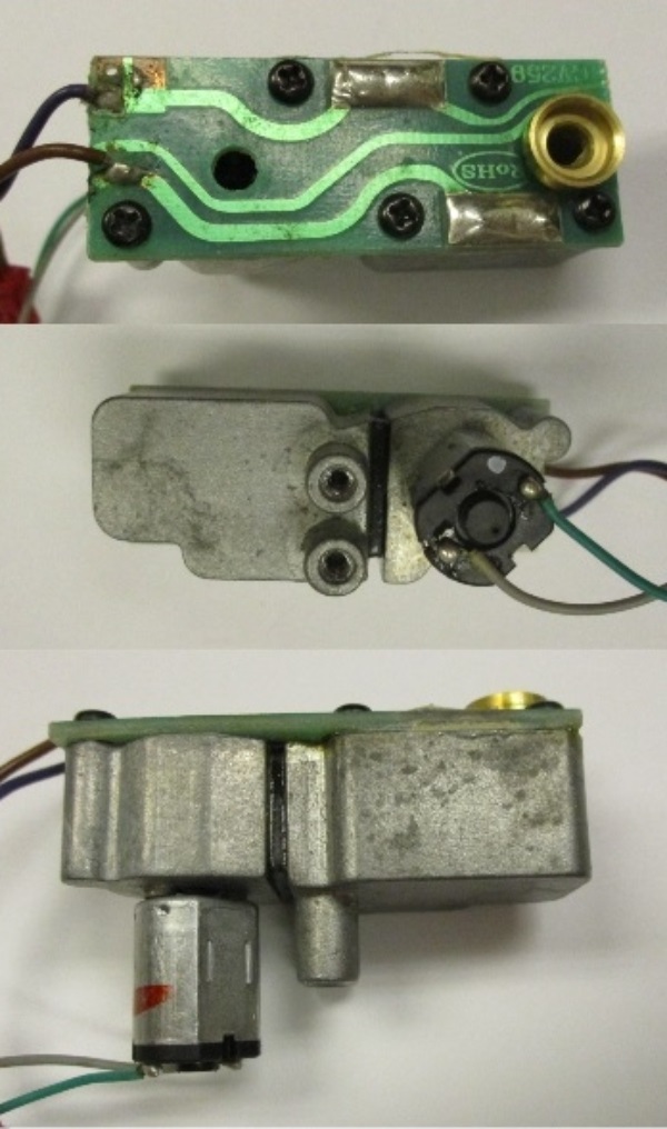 SMOKE UNIT / PS 2 & 3 / 8.4mm POST HEIGHT / 19mm W x 48.8mm L / BRASS CUP 3.8mm H