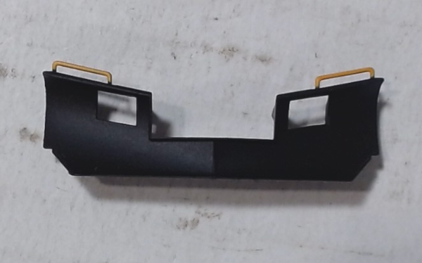 SNOWPLOW / BLACK W/YELLOW / HO SCALE ES44AC