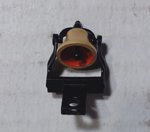 BELL & YOKE / W/MOUNTING BRACKET / BRASS & BLACK / PREMIER BERKSHIRE 2-8-4