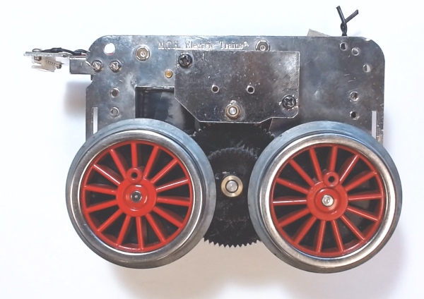 MOTOR BLOCK / COMPLETE / TRADITIONAL / RED SPOKED WHEELS / TINPLATE STANDARD GAUGE / A/F