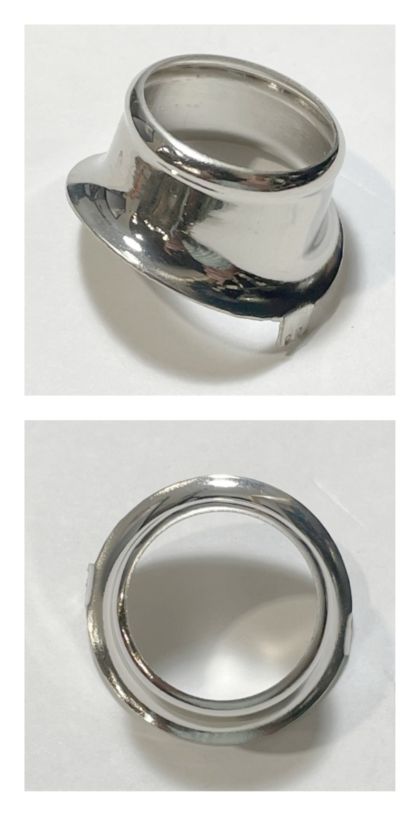 SMOKE STACK / NICKEL / TINPLATE STANDARD GAUGE 385 / 1835 / 392 / 385-DN