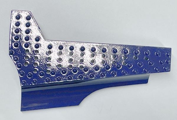 ASH PAN / DIE-CAST / LH / DARK BLUE / TINPLATE STANDARD GAUGE 4696