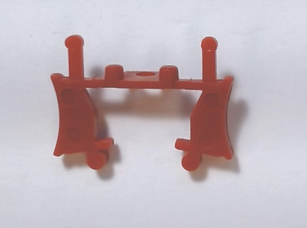 BRAKE SHOE / TENDER TRUCK / CENTER / PLASTIC / RED / PREMIER BR44