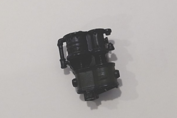 AIR PUMP / BLACK & GREEN / WESTINGHOUSE CROSS COMPOUND TYPE / BOILER FRONT / PREMIER R-2 2-8-8-2