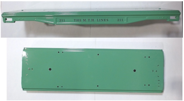 CHASSIS / BARE / GREEN / 211 / FOR FIRE TRUCK  / 10-2107 / TINPLATE STANDARD GAUGE