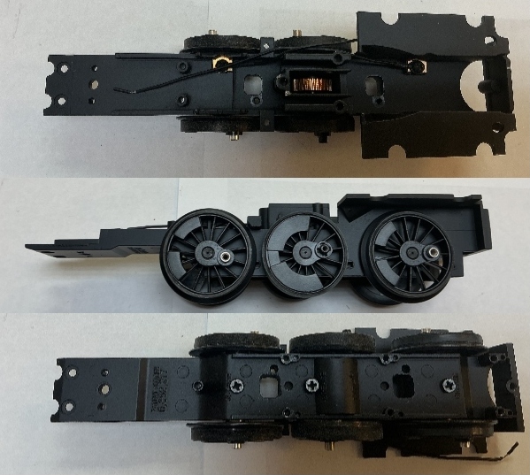 DRIVE BLOCK / 3-AXLE / 3-RAIL / 3/2 PICKUPS / PREMIER CAMELBACK 4-6-0