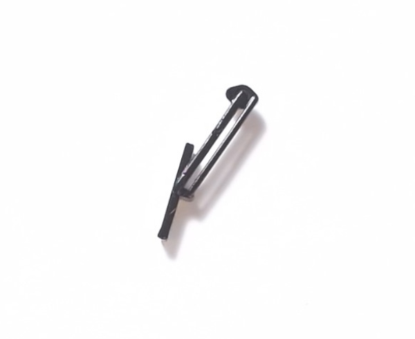 WINDSHIELD WIPER / BLACK / RAILKING ONE GAUGE DASH-8 (6-WHEEL TRUCK)