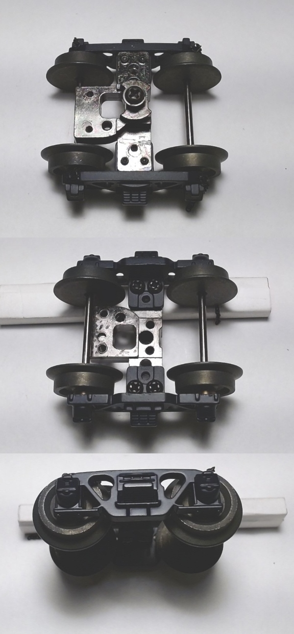 TENDER TRUCK / 4-WHEEL / DARK BLUE / FRONT / VERSION D / PREMIER HEAVY PACIFIC 4-6-2 