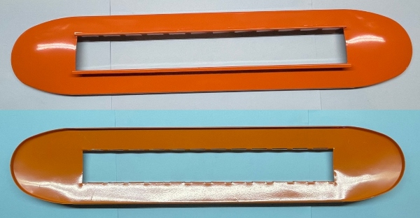 ROOF / ORANGE / W/O CUPOLA / STANDARD GAUGE NO 8 & NO 9 PAY-AS-YOU-ENTER TROLLEY