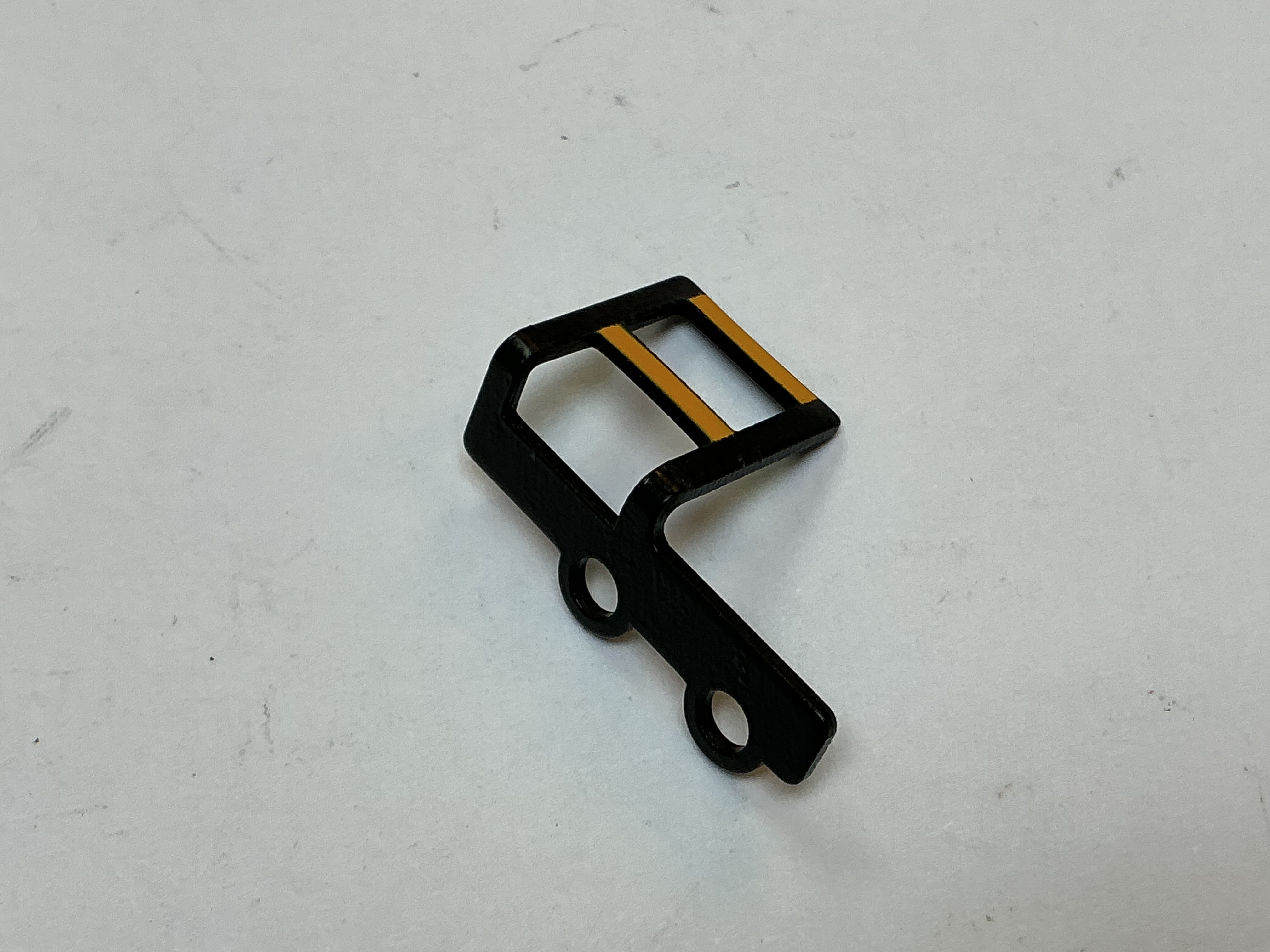 LADDER / 2-RUNG / LH REAR / BLACK W/YELLOW RUNGS / PREMIER F59PH