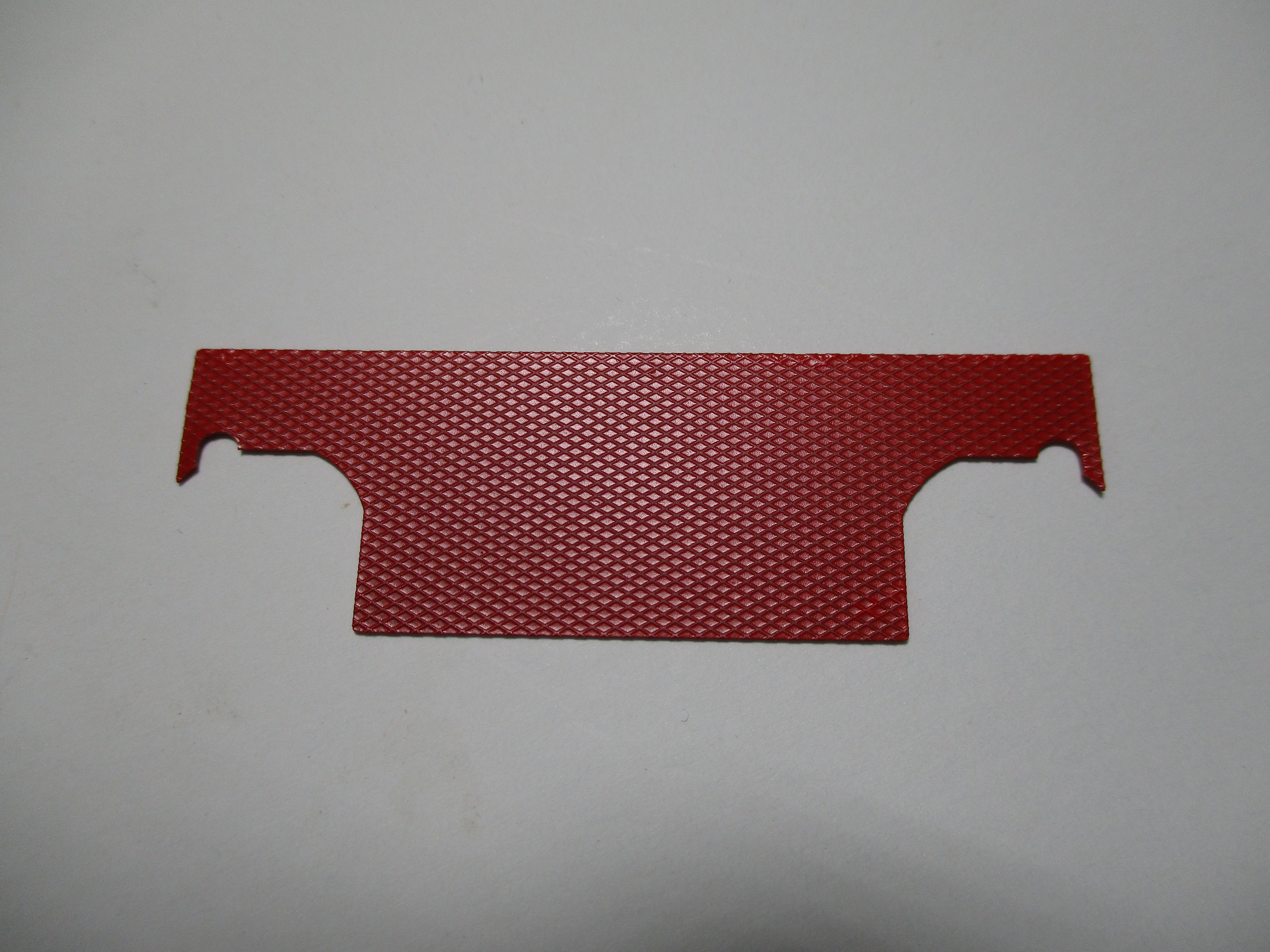 TENDER DECKING / RED / FRONT / PREMIER AMERICAN & ESE 4-4-0