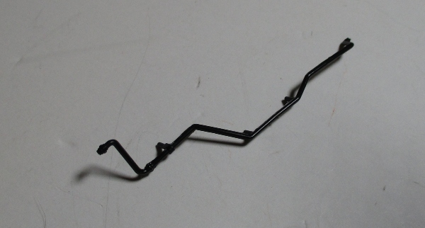 PILOT DECK PIPING / LH SIDE / PLASTIC / BLACK / HO SCALE CAB FORWARD 4-8-8-2