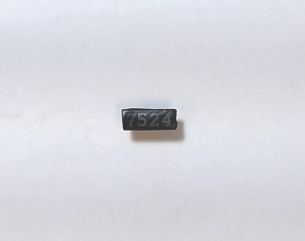 NUMBER BOARD / LOCOMOTIVE / FITS LH & RH / FRONT & REAR / #7524 / PREMIER 0-6-0 SWITCHER