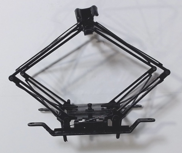 PANTOGRAPH / BLACK / OPERATING / W/O INSULATORS / PREMIER GG-1