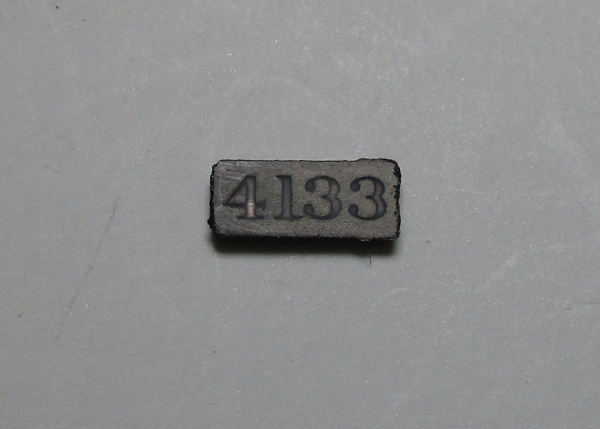 LENS / NUMBER BOARD / LH & RH / FOR REAR HEADLIGHT HOUSING / #4133 / PREMIER CAB FORWARD 