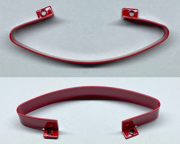 BUMPER / RED / FRONT & REAR / TIMPLATE STANDARD GAUGE NO 8 & NO 9 PAY AS YOU ENTER TROLLEY