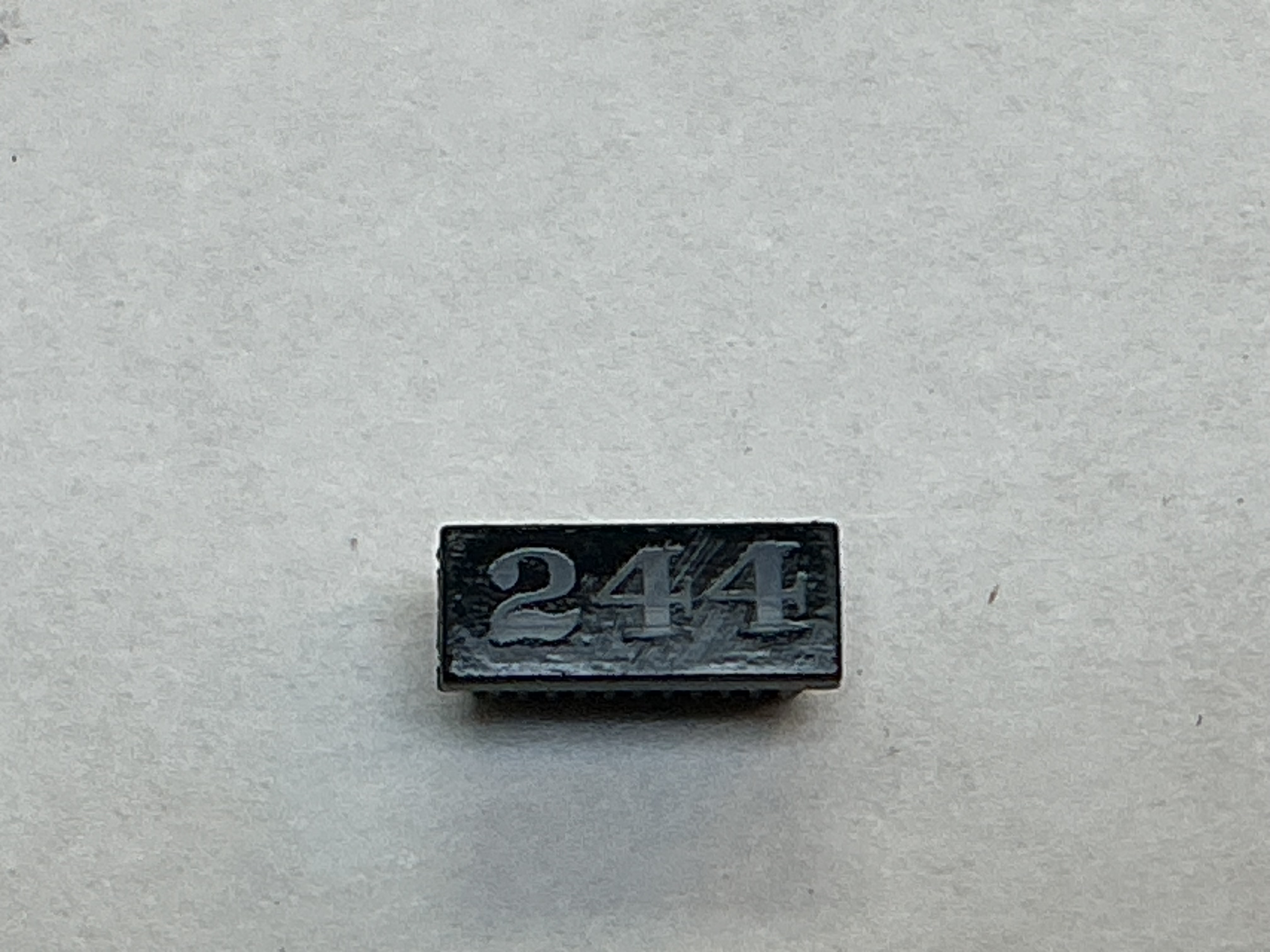 NUMBER BOARD / RH OR LH / HEADLIGHT HOUSING / #211 / PREMIER CAMELBACK 4-6-0