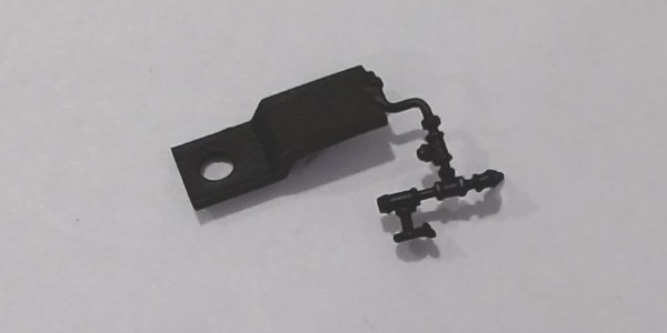 LOW WATER ALARM / BLACK / FRAME MOUNT / PREMIER P-47 PACIFIC 4-6-2