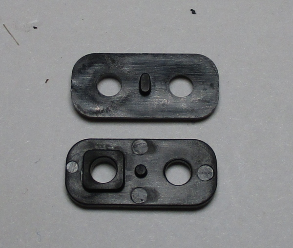 PICK UP INSULATOR / BOTTOM / 8.35mm W x 18.45mm L x 1mm THICK / PS-2-3V & PS-3 MODELS / PREMIER CLIMAX