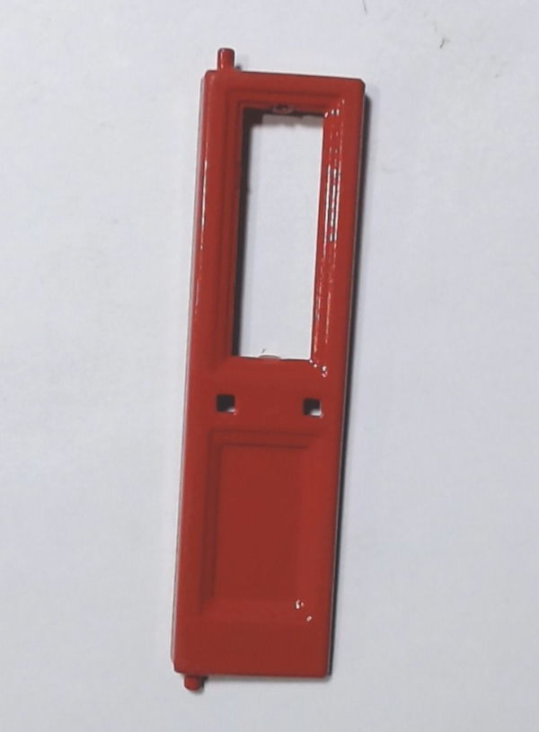 DOOR / LEFT / RED / TINPLATE STANDARD GAUGE 115 / 116 STATION