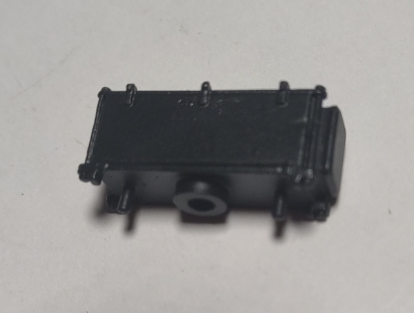 TRAIN CONTROLLER BOX / LH BOILER MOUNT / BLACK / PREMIER H-10 2-8-0