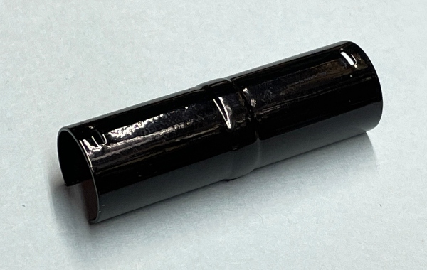 AIR TANK / STAMPED /BLACK / W/O CAPS / TINPLATE STANDARD & O GAUGE 256 / 300 / 400 / 418 SERIES