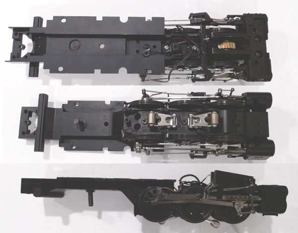 DRIVE BLOCK / 3-AXLE / REAR / COMPLETE / PS 2 & 3 / PS 3/2 FEATURE PICK UP / PREMIER Z-6 CHALLENGER 4-6-6-4