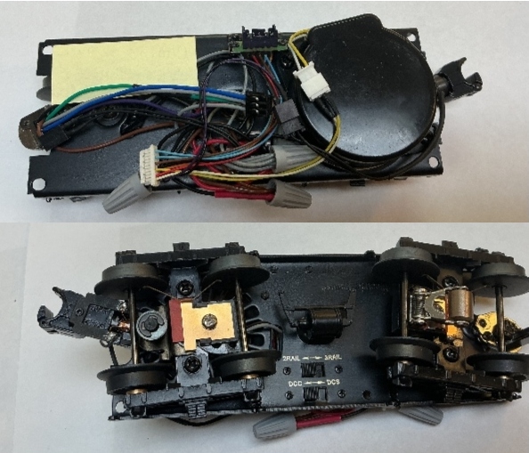 TENDER FRAME / COMPLETE / PS 3 / W/SPEAKER & HARNESSES / 3-RAIL / PREMIER CAMELBACK 4-6-0