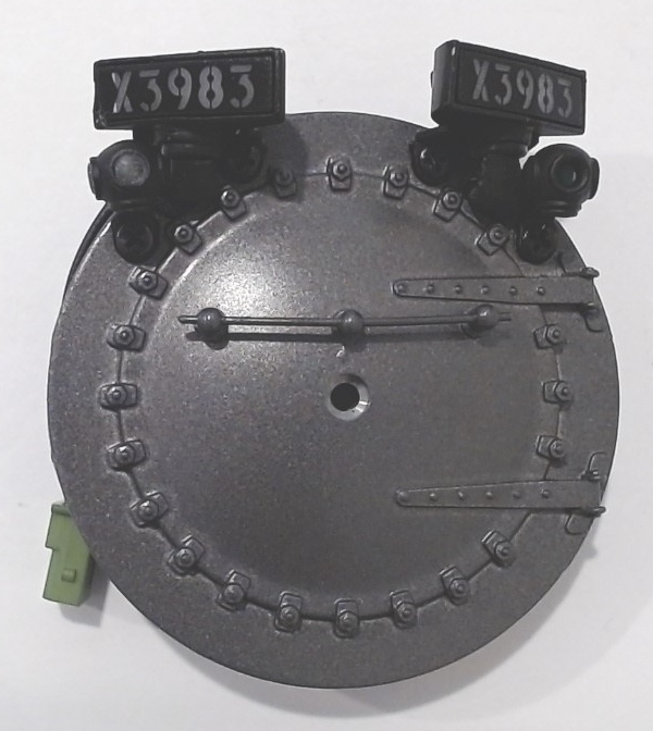 BOILER FRONT / GRAPHITE / COMPLETE / W/MARKERS & NUMBER BOARDS / UP #3983 / PS 3 / PREMIER CHALLENGER 4-6-6-4 