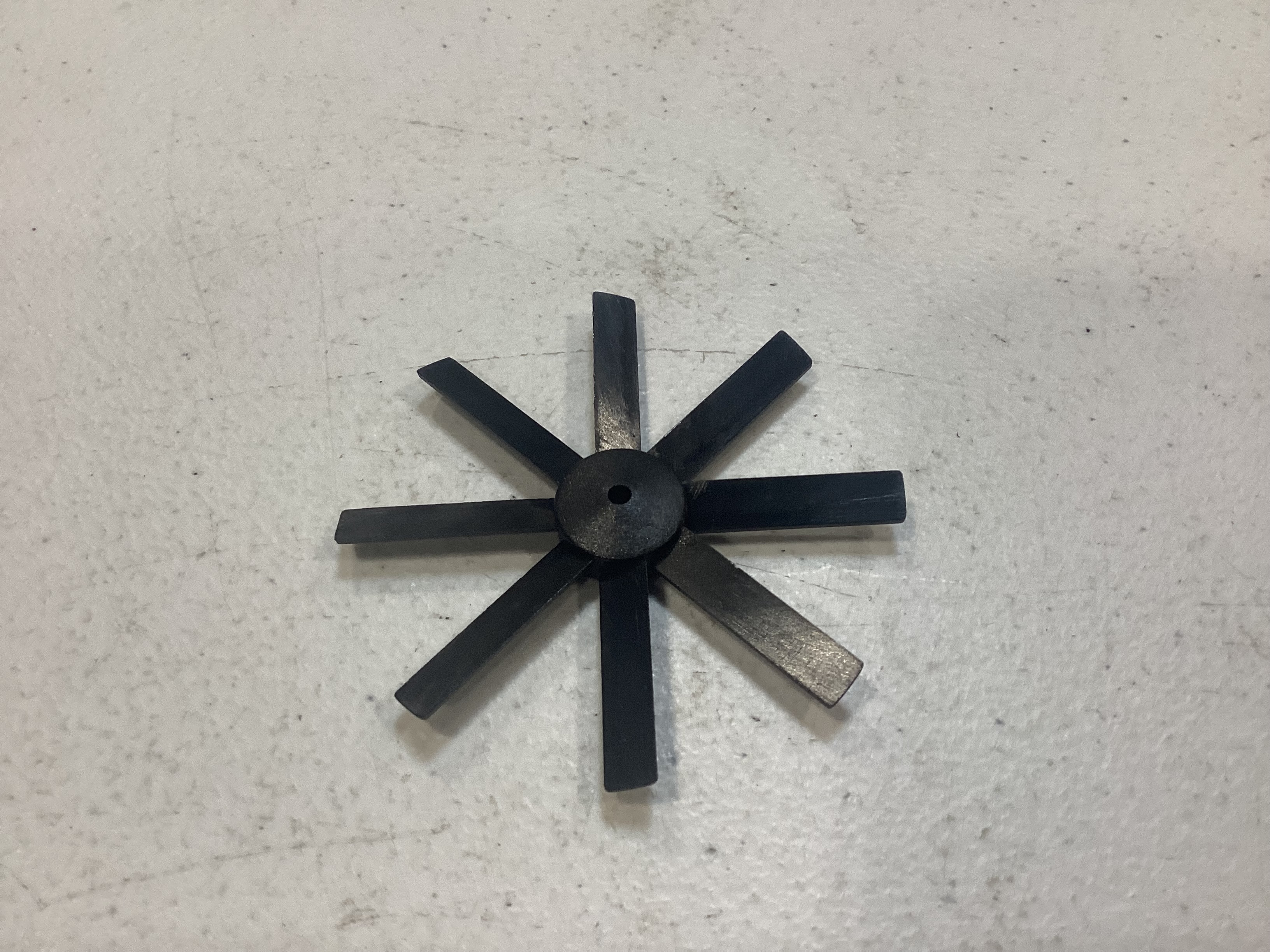 COOLING FAN / BLACK / 60.5mm DIAM / RAILKING ONE GAUGE DASH-8