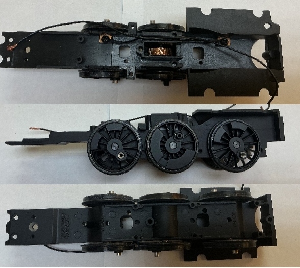 DRIVE BLOCK / 3-AXLE / 2-RAIL / 3/2 PICKUPS / PREMIER CAMELBACK 4-6-0