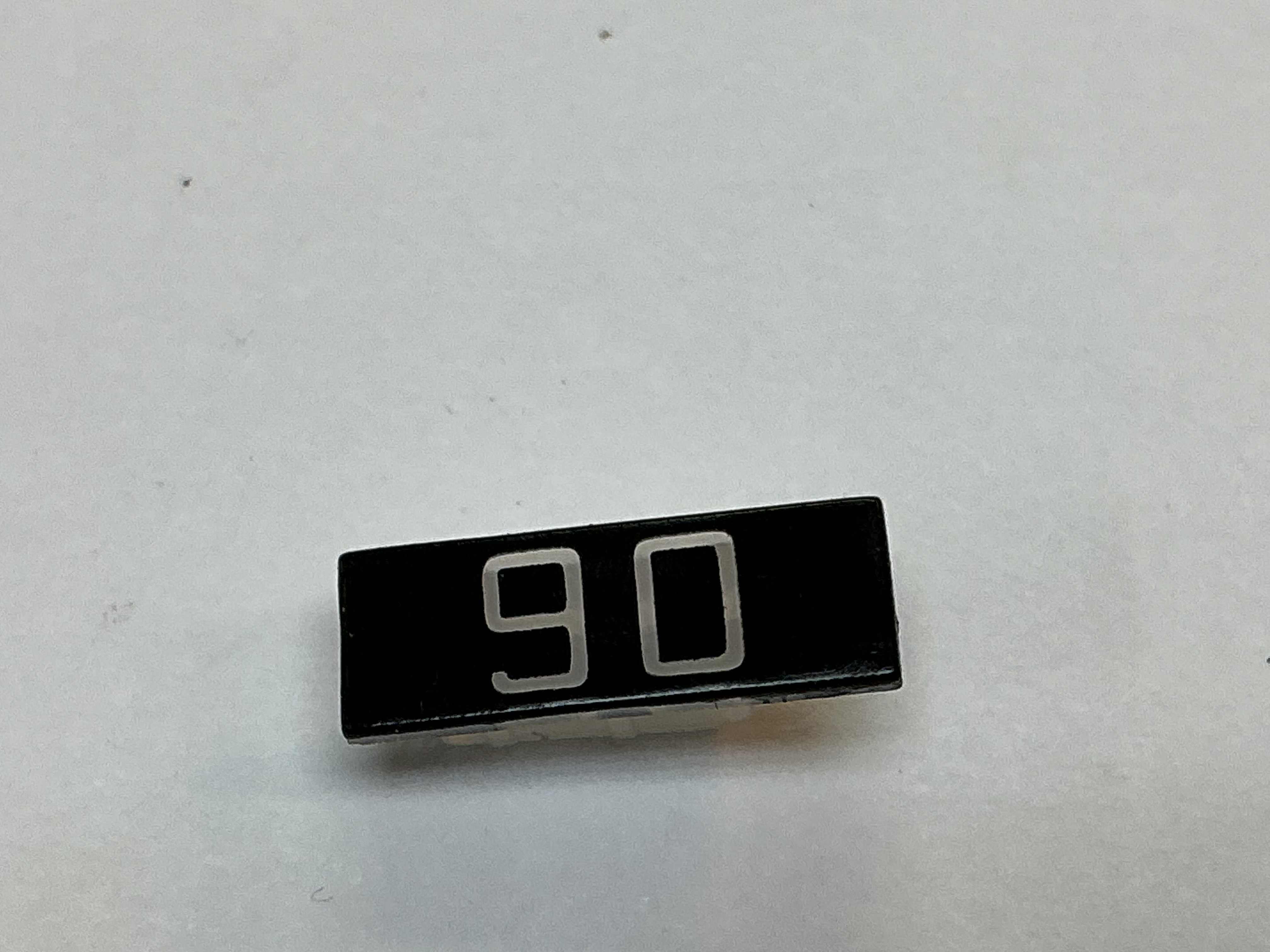 NUMBER BOARD / RH / SANTA FE #90 / PREMIER FM ERIE BUILT