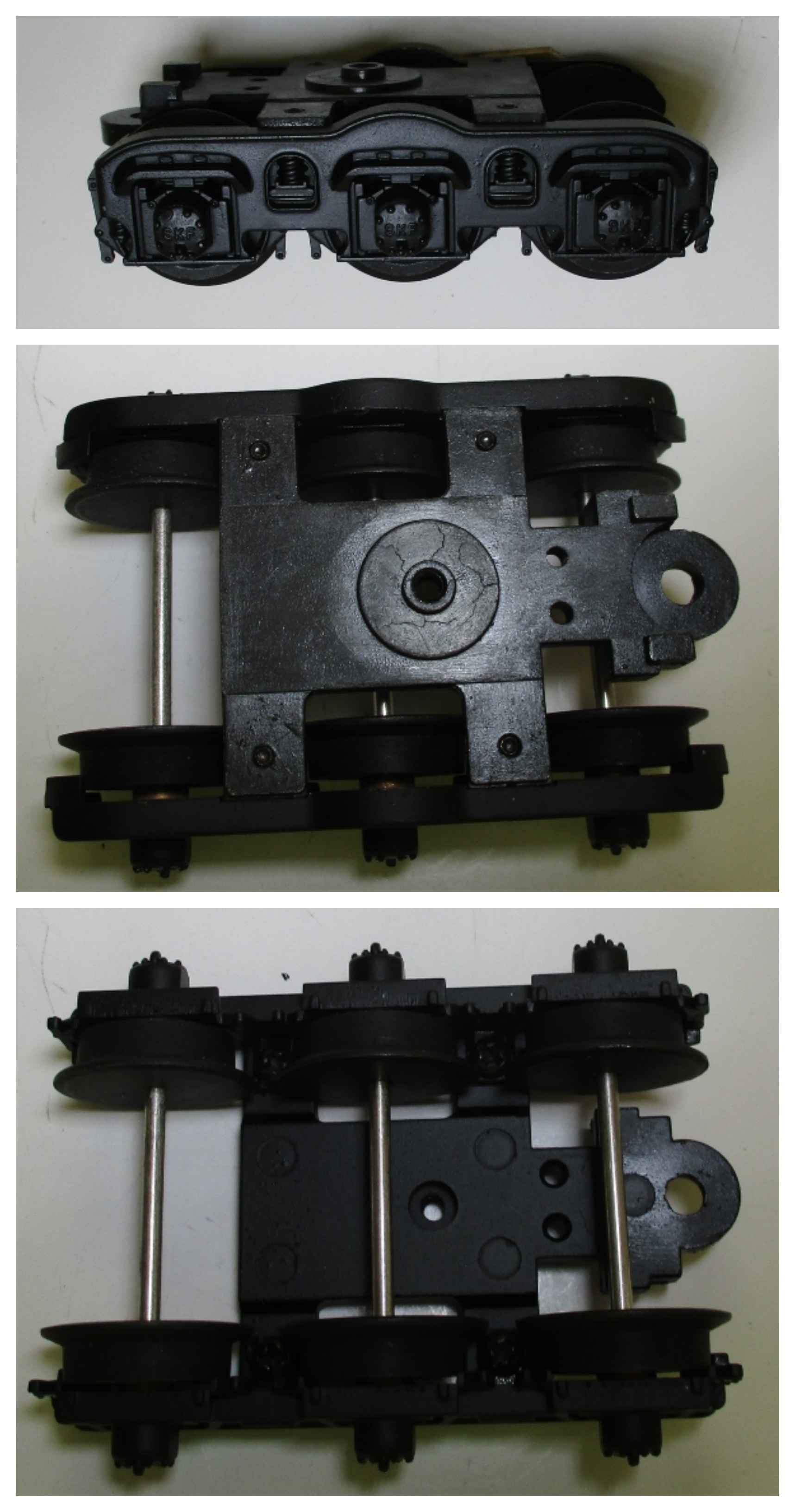 TENDER TRUCK / 6-WHEEL / REAR / W/O CHAINS / PS 2 / PREMIER N&W J 4-8-4