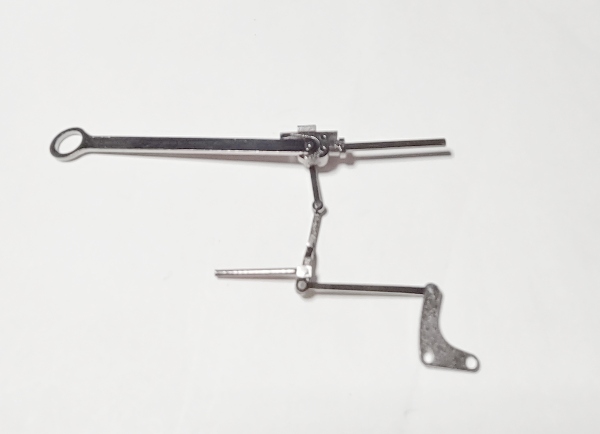 MAIN ROD & CROSSHEAD ASSEMBLY / BLACKENED / MULTIPLE BEARING CROSSHEAD / LH / L-4b / PREMIER MOHAWK 4-8-2