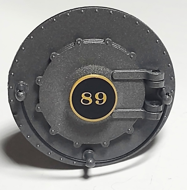 BOILER FRONT / BOSTON & MAINE #89 / PREMIER AMERICAN 4-4-0