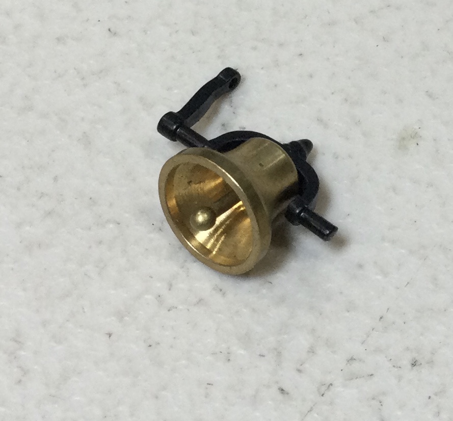BELL & YOKE / BRASS & BLACK / RAILKING ONE GAUGE TRIPLEX