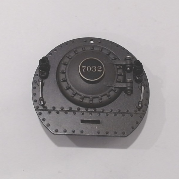 BOILER FRONT / BARE / GRAPHITE / B&O #7032 / PS 1 / PREMIER Y-3 2-8-8-2