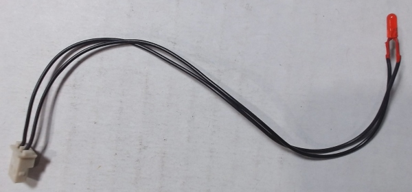 LED / RED / SINGLE / 2.5mm DIAM x 6mm L / ASSORTED WIRE LENGTH / USE CC-0000010