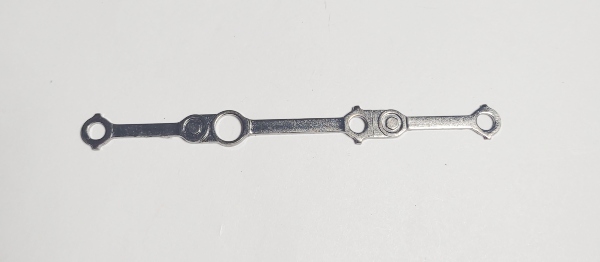 SIDE ROD / 4-AXLE / BLACKENED NICKEL / PREMIER 0-8-0