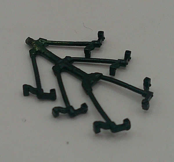 THROTTLE LEVER / BLACK / HO SCALE GS-4 4-8-4