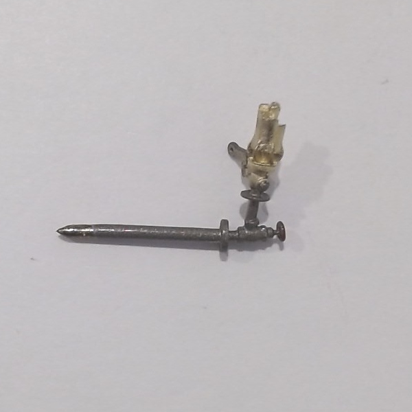 WHISTLE / BRASS & GRAY / W/RED VALVE HANDLE / PREMIER CHALLENGER 4-6-6-4
