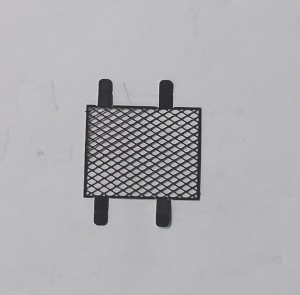 SIDE GRILL / BLACK / LH & RH / RAILKING ONE GAUGE F-3