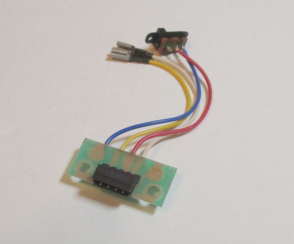 PCB / TETHER CONNECTOR / STEAM / 4-POSITION / W/SWITCH / PS-1 / PREMIER GREENBRIER 4-8-4