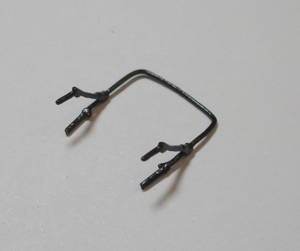 HANDRAIL / PILOT CENTER / BLACK / HO SCALE BOG BOY 4-8-8-4