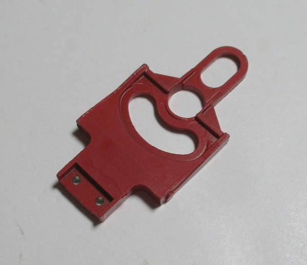 2-WHEEL PILOT TRUCK / FRAME ONLY / DIE-CAST / RED / PREMIER BR44 