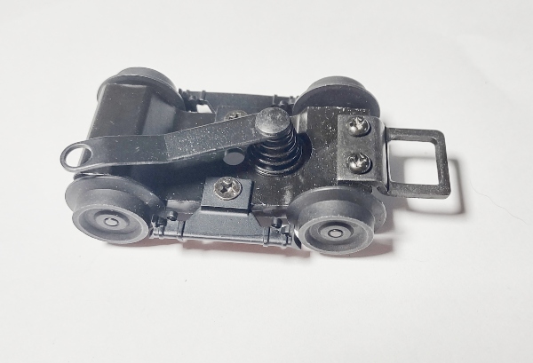 4-WHEEL PILOT TRUCK / W/BRAKE SHOES / BLACK / PREMIER MOHAWK 4-8-2