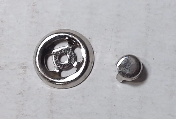 BRAKEWHEEL / NICKEL / W/CAP