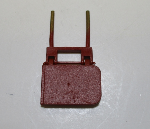 WATER HATCH / TENDER REAR DECK / W/HINGES / RH / PRR RED / PREMIER T-1 4-4-4-4 